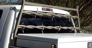 Barbed Wire Cave Creek Designs Truck Headache Back Rack Diesel Tees Welding Trucks Truck Accessories Truck Accesories