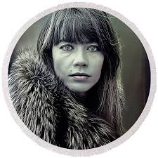 Francoise Hardy Jigsaw Puzzle by Mal Bray