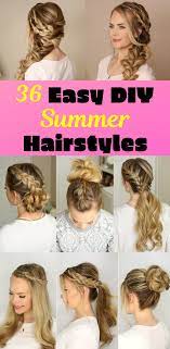 Easy summer hairstyles are any hairstyles that you can do in minutes. Pin On Home And Garden
