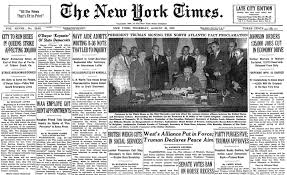 An abrupt exit for the superprosecutor (the nation / new york). New York Times Otd On Twitter The Front Page Otd In 1949 The Treaty Creating Nato Goes Into Effect Nytimes