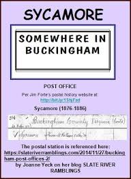Sycamore Locale Postal Station Sycamore Postal
