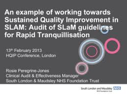 Rapid Tranquillisation South West Yorkshire Partnership Nhs