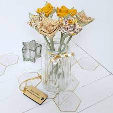 Maybe you would like to learn more about one of these? 50th Golden Anniversary Flowers In Vintage Jar And Tag By Little Foundry Notonthehighstreet Com