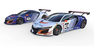 Hd Wallpaper Acura Nsx Gt3 Acura Nsx Gt3 Pirelli Liveries Car Wallpaper Flare