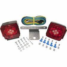 Rc stop, tail, turn light. Blazer International Led Submersible Trailer Light Kit With Integrated Back Up Lights C7425 At Tractor Supply Co