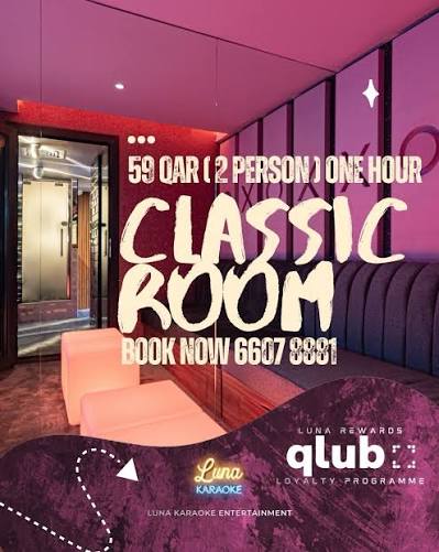 🎤 Qatar's No.1 Premium Karaoke 7 Private Rooms • Open Until 4:30AM • From  59 QAR/ Hour ✨ ⭐️ Rooms for 2-15 Guests ⭐️ Premium Sound & Comfort ⭐️  Family-Friendly Environment ⭐️