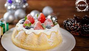 輕鬆自製聖誕 士多啤梨 草莓 藍莓 戚風蛋糕strawberry chiffon cake chiffon cake desserts food
