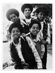 Les Jackson Five d'Everett Collection en poster, tableau sur toile et plus 