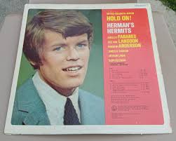 PETER NOONE HERMANS HERMITS SIGNED AUTOGRAPHED 1966 HOLD ON VINYL ALBUM COA