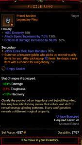 I had two rings so i did two vault runs on the crusader. Diablo 3 Puzzle Ring Portal