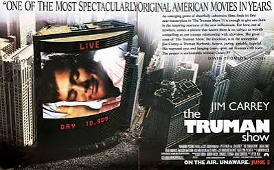 1998 THE TRUMAN SHOW Large 2-Page Original Vintage Print Ad Jim Carrey |  eBay