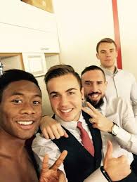David Alaba Mario Gotze Ribery Y Manuel Neuer