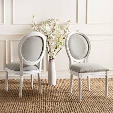 Safavieh Holloway Oval Dining Chair 2 Piece Set Kohls In 2020 Dining Chairs Upholstered Dining Chairs Dining Chair Set