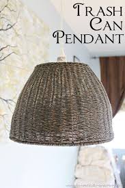 Head to the store with your plan, dimensions and product list in hand. Trash Can Pendant Light Diy Pendant Light Diy Lighting Diy Pendant