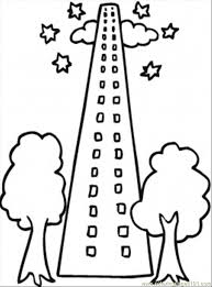The original format for whitepages was a p. Skyscraper Coloring Page Coloring Home