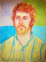 Drawing Noah Bowers 9-23-16 — The Pretentious Cleveland Portrait Artists.