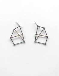 Geo Strip Earrings (small)