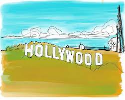 On the simpsons, the springfield sign is based on the hollywood sign. Hollywood Sign Editorial Image Illustration Of Design 98926075