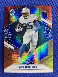 2021 #178 Larry Roundtree III Panini Phoenix Football Fire Burst Rookie  Card RC