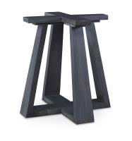 The only issue is that the way the base is designed doesn't really make it optimal for 4 dining chairs. Century Furniture Dining Tables