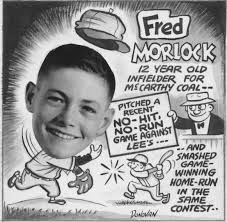 Who is the Bedford Bruins baseball player?