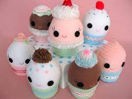 Cupcake Group Handmade Soft Toys Cute Crafts Plushie Patterns