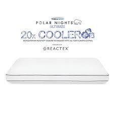 ( 4.0) out of 5 stars. Therapedic Polar Nights 20x Cooling Memory Foam Bed Pillow Bed Bath Beyond