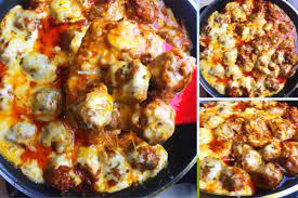 Antara menu resepi daging adalah: Resipi Cheesy Meatball Yang Paling Mudah Sedap
