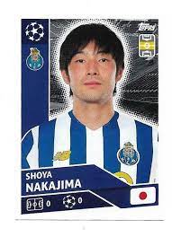 Champions League 2020 21 Topps N Por13 Shoya Nakajima Porto New Champions League Champion League