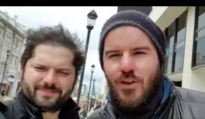 Por su parte, giorgio jackson también usó twitter para dar a conocer su decisión Video Dale Color Eris Muy Nortino Bromance De Jackson Y Boric Alcanza Nuevo Nivel En Magallanes