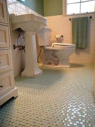 Penny Round Floor Tile Houzz
