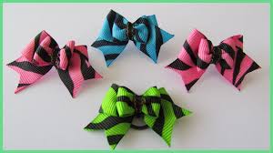 I'm still learning myself, but i'm hoping this could help others! How To Make A Cheer Bow Tutorial With Subtitles Diy Simple Dog Hair Bows No 3