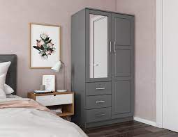 Grey antique distressed furniture armoire. Grey Armoires Wardrobes You Ll Love In 2021 Wayfair