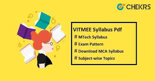 The university admits students for the above mentioned courses in its vellore and chennai campus. Vitmee Syllabus 2019 Pdf Exam Pattern For Ece Cse Mca Mechanical