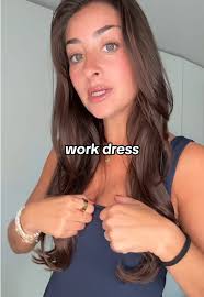 love this dress that has a built in bra! @OGLmove_official #oglmove  #workdress #workattire #ogl #dress