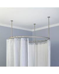Tension curtain rod spring load adjustable shower curtain pole wardrobe bars. Shieldsquare Captcha Round Shower Curtain Rod Shower Curtain Rods Cool Shower Curtains