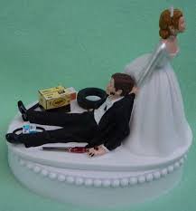 Wedding Cake Topper Auto Mechanic Grease Monkey Racing Car Etsy In 2020 Wedding Cake Toppers Themed Wedding Cakes Cool Wedding Cakes