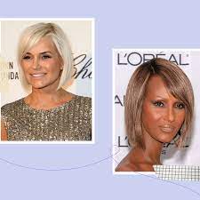 The crown section is lightly teased to create some extra height, and the long front pieces dip down towards the collarbone framing your face nicely. 20 Flattering Bob Hairstyles On Older Women