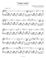 Teehee Valley Mario Luigi Superstar Saga Sheet Music For Piano Solo Musescore Com