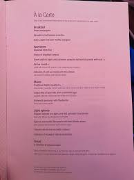 Breakfast Menu On Qatar Airways Business Class A350 Business Class Life Changing Travel Qatar Airways