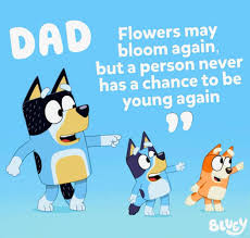 Bluey Abc Tv Daddy Birthday Abc Party Abc For Kids