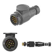 13 poliger stecker belegung pkw kaufen: Stecker 13 Polig Pvc Anhanger Stecker Nutzfahrzeug Wohnwagen Trailer Jaeger Zoll Lager
