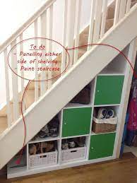 Expedit Under Stairs Storage Ikea Hackers Under Stairs Storage Ikea Understairs Storage Stair Storage