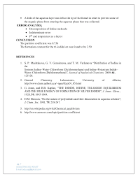 Determination Of The Equilibrium Constant For The Formation Of Tri Io