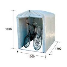 アルミス アルミサイクルハウス2 5s sv型 自転車置場 サイクルポート 自転車屋根 シルバー 自転車置場の品揃え日本最大級のキロ 自転車置き場 自転車置場 自転車 テント