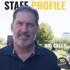 Meet Mr. Brad Casey. 👋 Mr. Casey is entering his 26th year at De and his  first year as the full-time Director of the Global Advantage Program. Fun  fact: he has visited