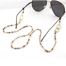 Wholesale sunglasses chains, high quality and cheap wholesale price. Gold Plated Ring Cross Beaded Chain Sunglasses Chains Necklace Reading Glasses Cord Holder Neck Strap Rope For Eyewear Eyewear Accessories Aliexpress