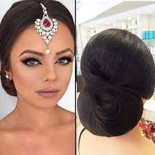 Artak Hairstylist On Instagram My Stunning Client Preparing Her For Armenian Indian Wedding Classy Updo Indian Wedding Hairstyles Wedding Hair And Makeup