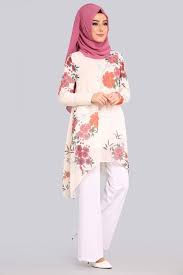Yeni Urun Cicekli Sifon Tunik Ekru Urun Kodu Zrd1261 39 90 Tl Basortusu Modasi Moda Stilleri Abaya Tarzi