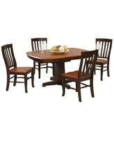 This dining table and its natural wood grain finish completes your dining room's look no matter the style. New Savings On Toscana Extending Dining Table Tuscan Chestnut 74 104 L